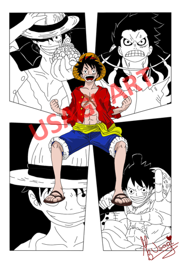 Poster Luffy