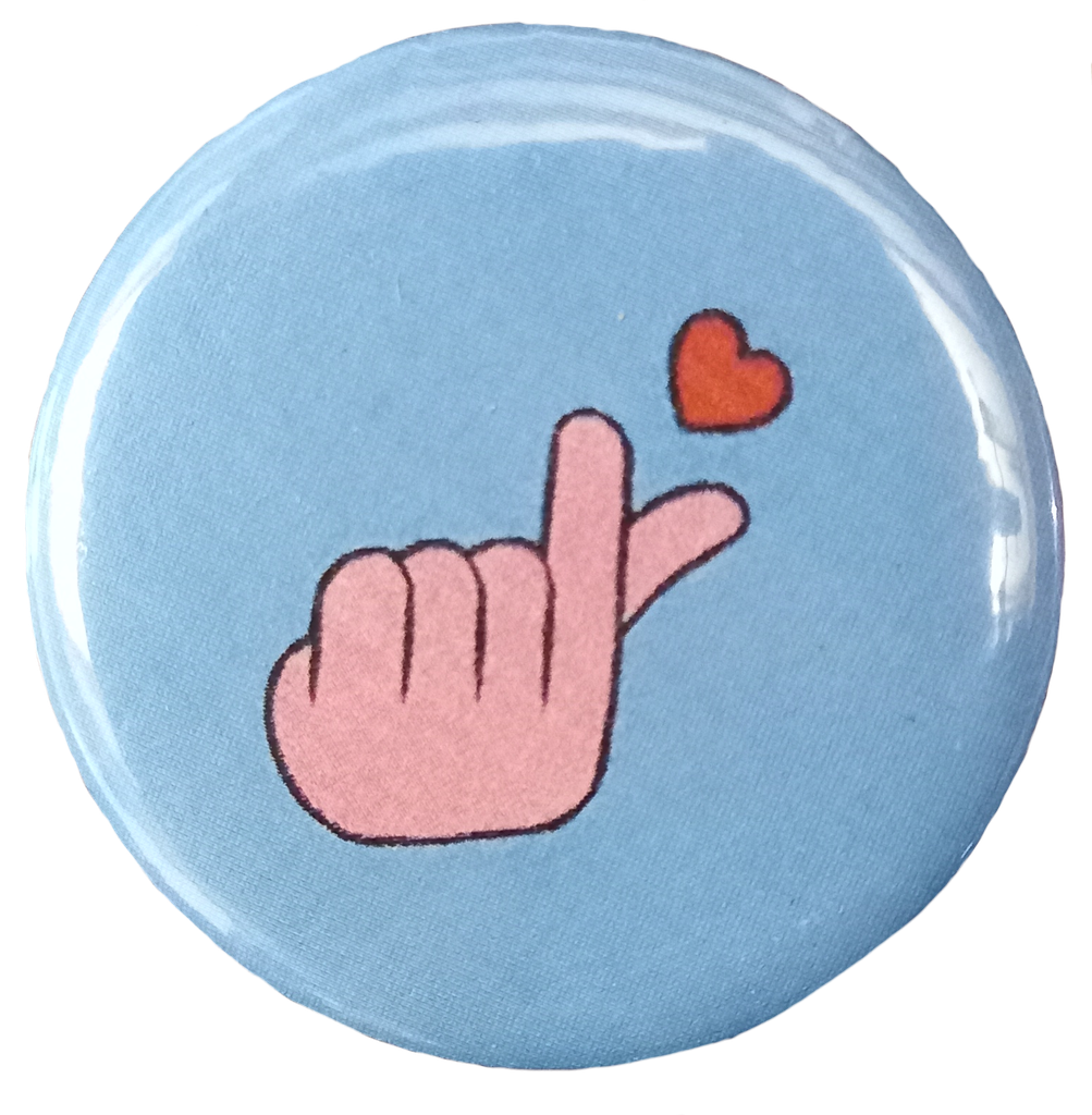 Badge Finger Heart