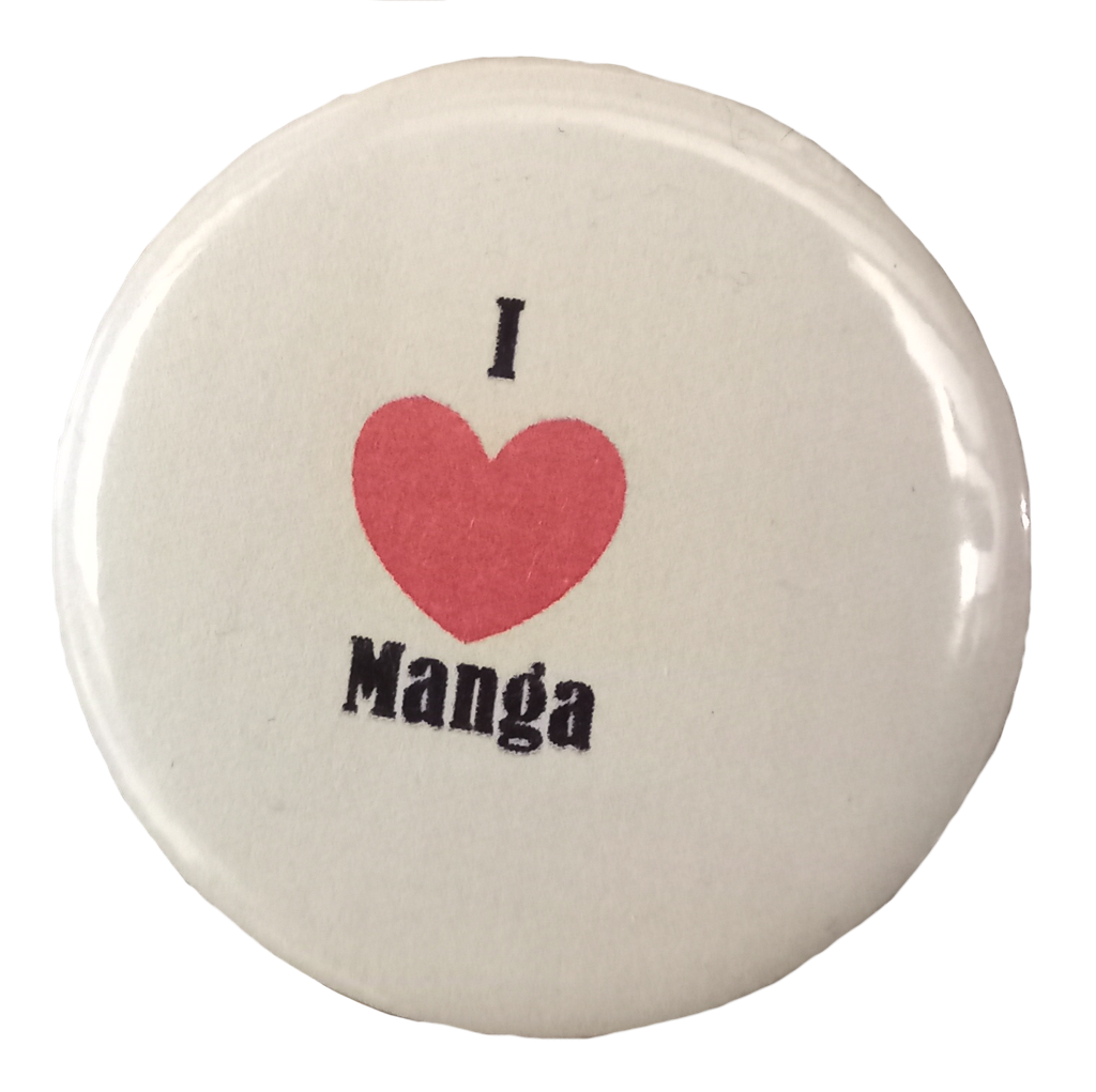 Badge I Love Manga