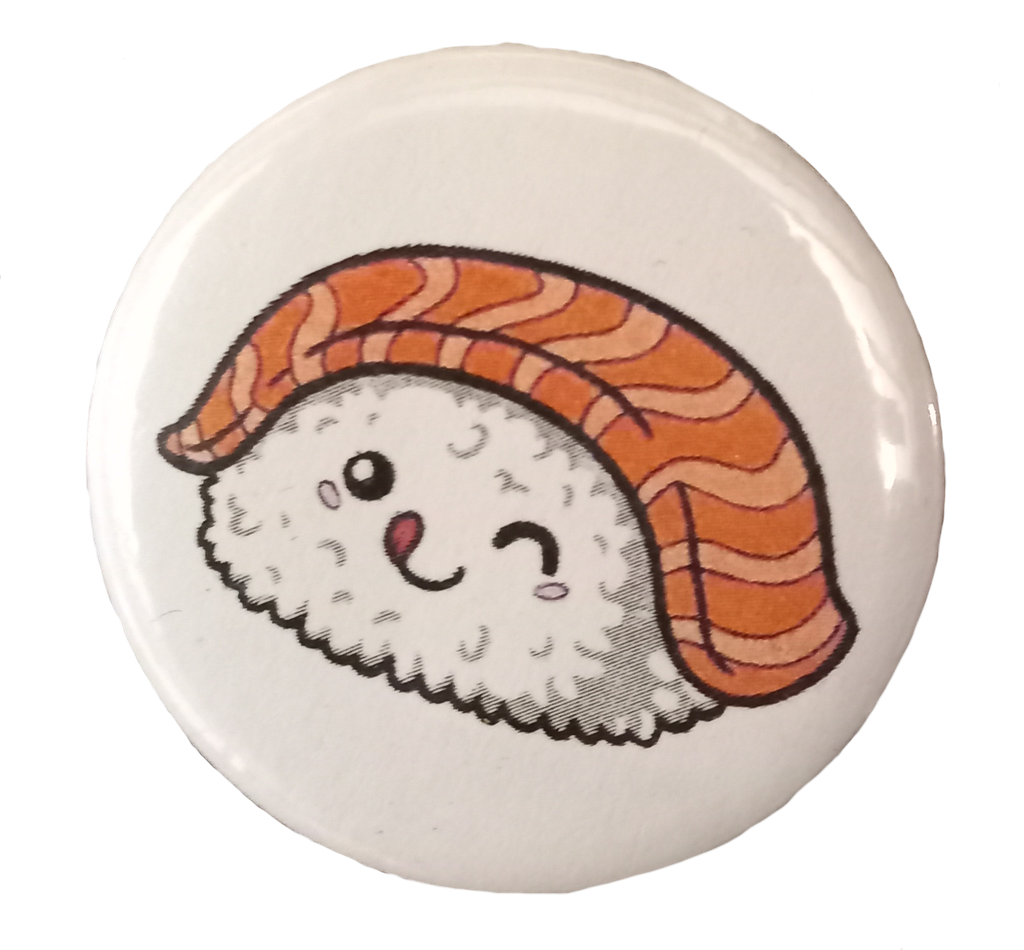 Badge Sushi Saumon