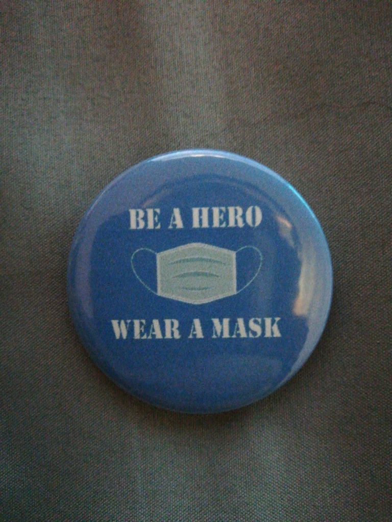 Badge Be A Hero