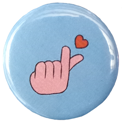 Badge Finger Heart