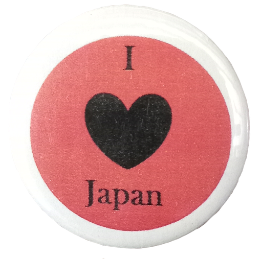 Badge I Love Japan