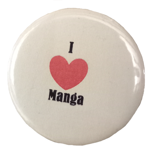 Badge I Love Manga