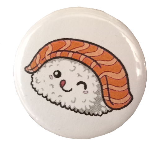 Badge Sushi Saumon