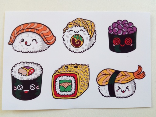 Carte Sushi Mignons